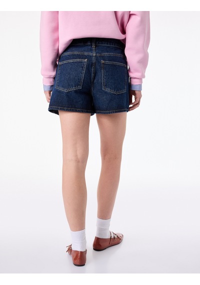 Koton Normal Bel Düğmeli Pamuklu Rahat Kalıp Mini Denim Şort Koyu İndigo 6sal40003md İndigo Koton Normal Bel Düğmeli Pamuklu Rahat Kalıp Mini Denim Şort Koyu İndigo 6sal40003md İndigo