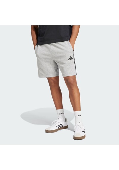 Adidas Essential 3-stripes French Terry Erkek Şort Je6419 Gri