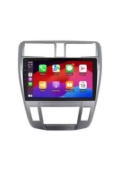 Honda City Android Multimedya Sistemi 2-32 Myway 2008-2013 9"
