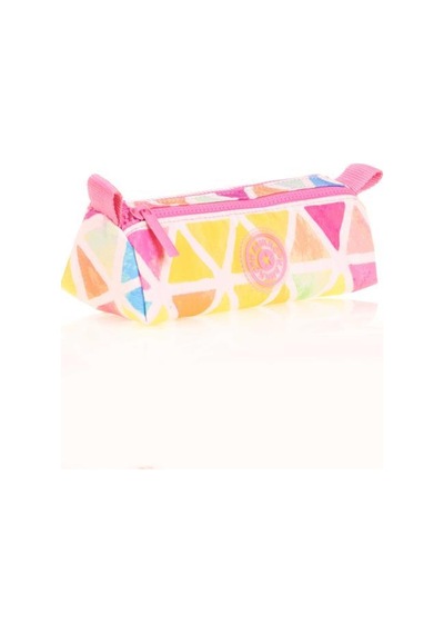 Kaukko Triangle Dual Crazy Kalem Çantası Glasgow K2567 Çok Renkli