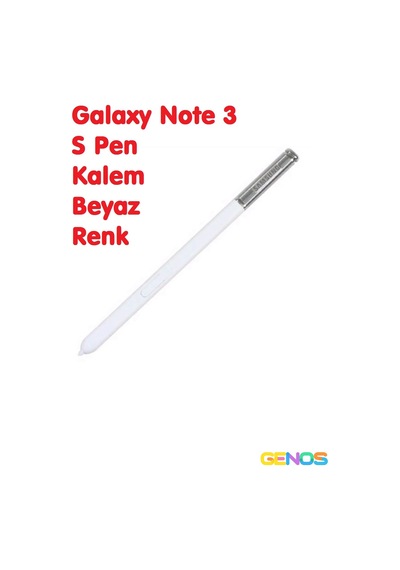 Samsung Galaxy Uyumlu Note 3 Dokunmatik Kalem S Pen Stylus Beyaz