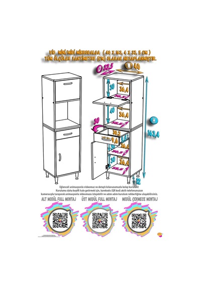 Vio 40 Cm 1 Fırın Veya Mikrodalga Dolabı Çekmeceli Kapaklı Çok Amaçlı Mutfak Dolabı Beyaz Vio 40 Cm 1 Fırın Veya Mikrodalga Dolabı Çekmeceli Kapaklı Çok Amaçlı Mutfak Dolabı Beyaz