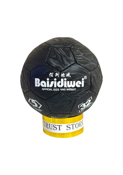 Baisidiwei Futbol Topu 286 Siyah No:5 + Pompa Siyah