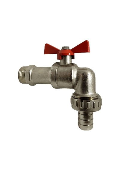 Kalde Rakorlu Bahçe Küresel Musluk 1/2"