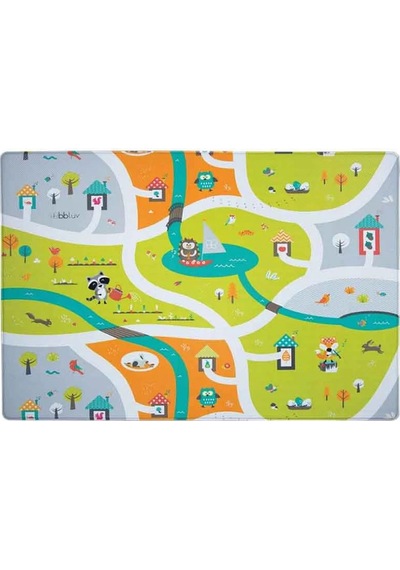 Bblüv Mülti Oyun Halısı 140x100 Cm Şehir