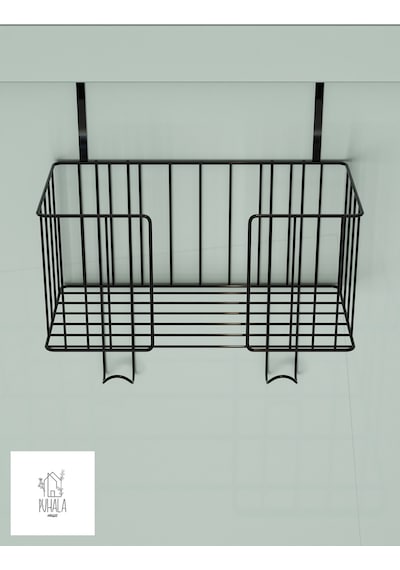 Ütü Düzenleyici Ütü Masası Tutacağı Ütü Sepeti Çamaşır Odası Organizer Banyo Duvar Askısı Metal Siya Diğer
