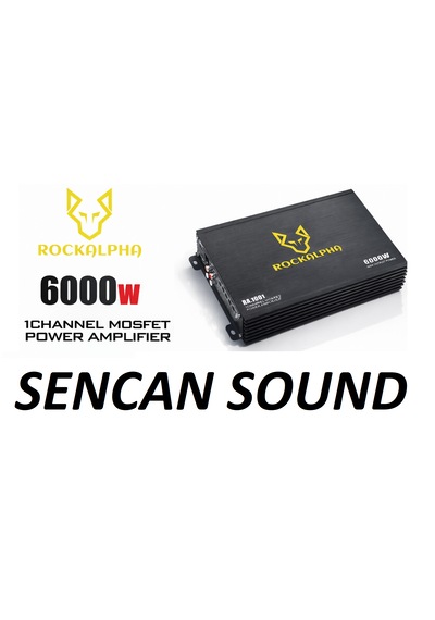 Rockalpha Ra-1000.1 6000watt Mono Anfi - Sencan Sound
