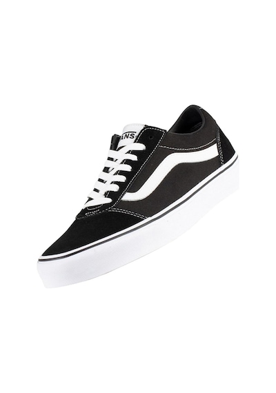 Vans Mn Ward Erkek Günlük Ayakkabı Vn0a36emc4r1 Siyah/beyaz Siyah