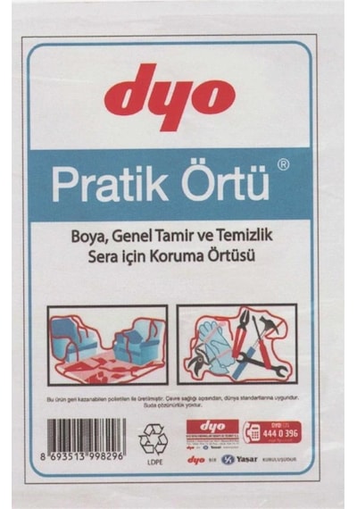 Tedarikadam Dyo Pratik Örtü 50 M2