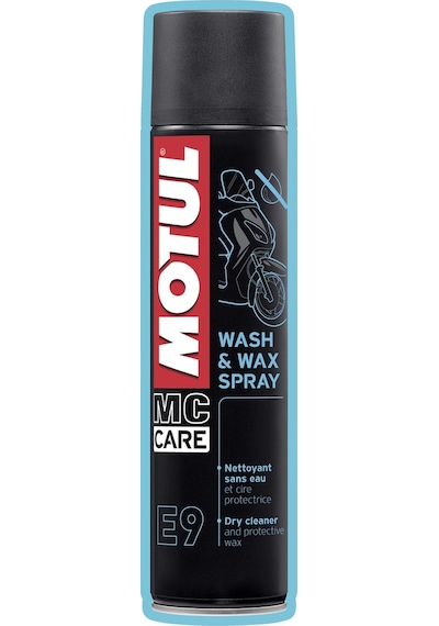 Motul E9 Wash&wax Hızlı Sprey Temizleyici, Cila 400 ML
