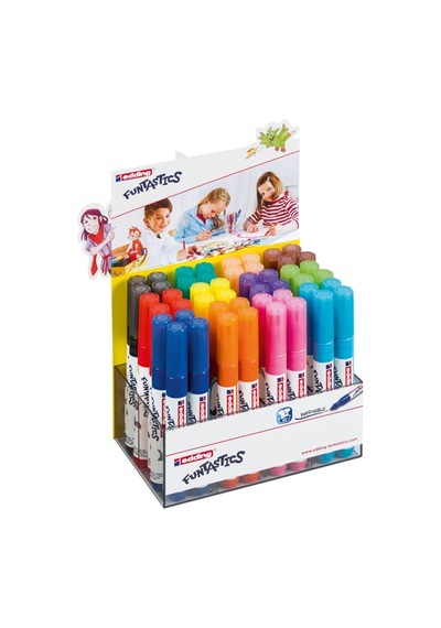 Edding Funtastics Kalın Keçeli Kalem 48'li