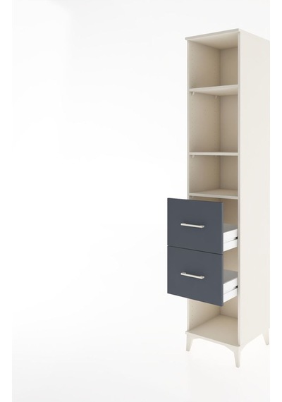 Hyperion Dolap 3 Raflı 2 Çekmeceli 44x44x221 Aytaşı-antrasit Aytaşı Hyperion Dolap 3 Raflı 2 Çekmeceli 44x44x221 Aytaşı-antrasit Aytaşı