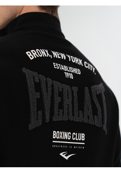 Everlast Bronx Nyc Half Zip Regular Siyah Erkek Sweatshirt Siyah