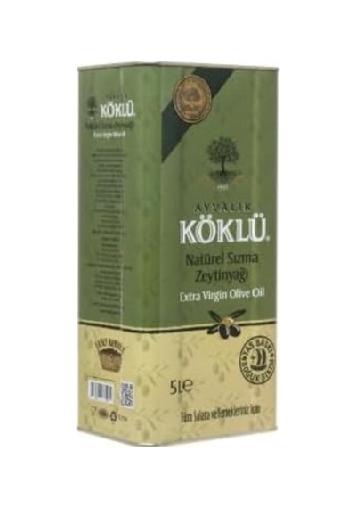 5 Lt Taş Baskı Soğuk Sıkım Erken Hasat Natürel Sızma Ayvalık Zeytinyağı