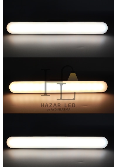 Usb Şarjlı Mıknatıslı Led Lamba Kablosuz Dokunmatik Led Işık Martı Led Aplik 3 Farklı Işık Rengi