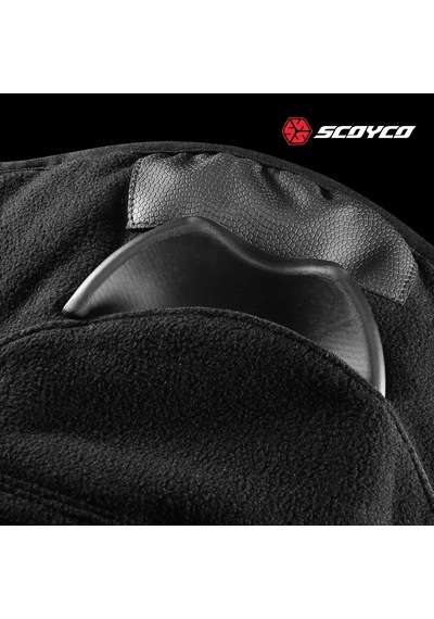 Scoyco K40 Bacak Diz Koruma Siyah Siyah
