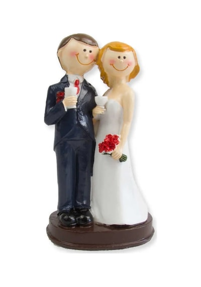 Gelin Damat Doğum Günü Pasta Süsü