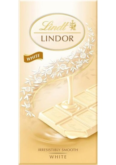 Lindt Lindor Irresistibly Smooth White Chocolate 100 G