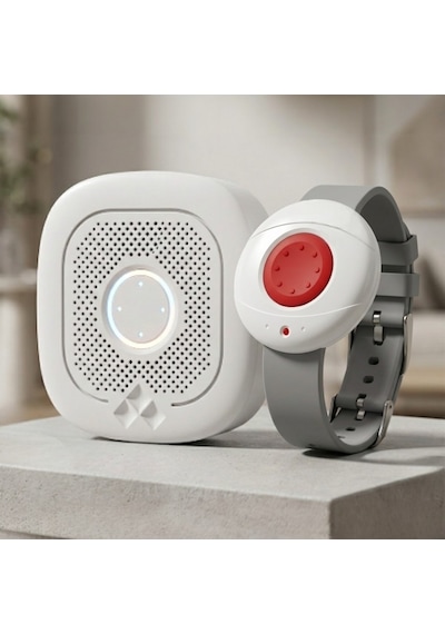 Yaşlı Hasta Sos Buton Panik Bileklik Alarm Seti Wifi Özellikli