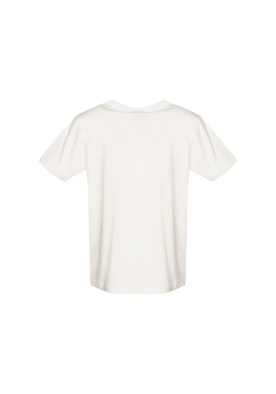 Hummel Tower Çocuk Kısa Kollu Tişört 912262-9003 Beyaz