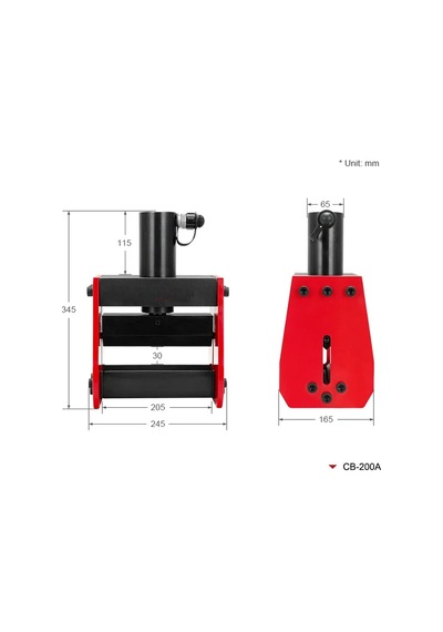 CB-200A HİDROLİK BARA BÜKME