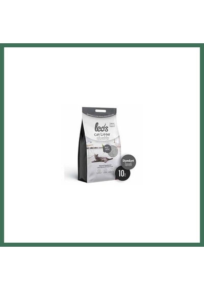Leos Cat Litter Grey Aktif Karbonlu Bentonit Kedi Kumu 10 Lt Bss