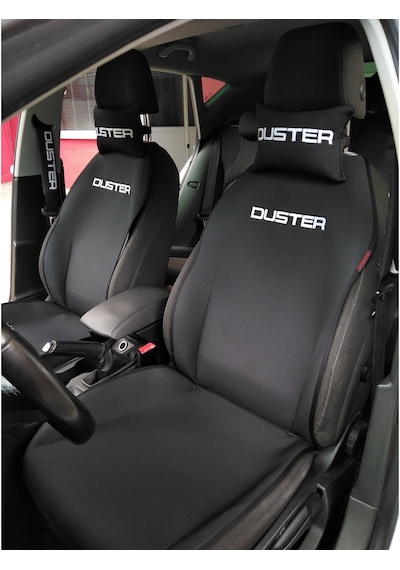 Dacıa Duster Nakışlı Ön Ikili Oto Koltuk Kılıfı