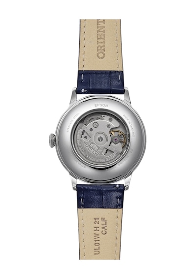 Orient Ra-ac0030l30b Kurmalı Otomatik Deri Lacivert 41 Mm Erkek Kol Saati Gri
