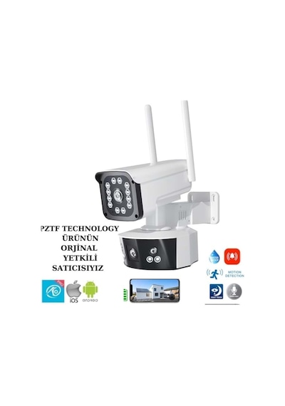 O-kam-3032 6mp Dual Lens Wıfı Ptz Camera