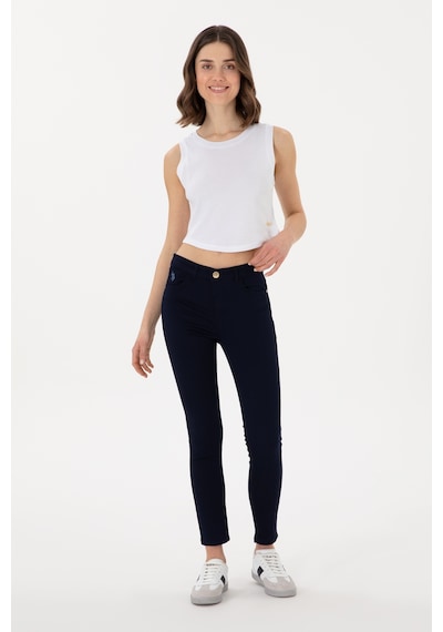 U.S. Polo Assn. Kadın Lacivert Toothpick Fit Kanvas Pantolon 50309087-VR033 U.S. Polo Assn. Kadın Lacivert Toothpick Fit Kanvas Pantolon 50309087-VR033