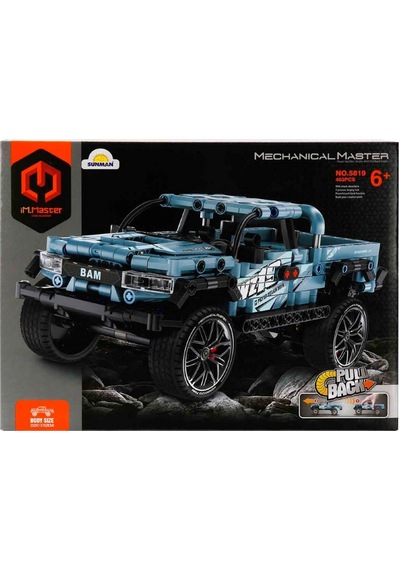 İm Master Mavi Pick Up Kamyon Çek-bırak 463 Parça