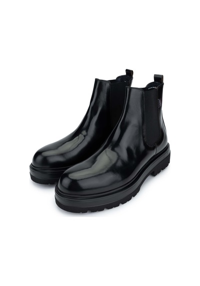 Callaghan Erkek Hakiki Deri Siyah Casual Bot 618 52313 Erk Bot Sk24-25 Negro Siyah