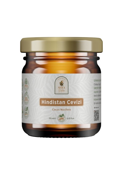 Hindistan Cevizi Yağı 210 Ml. %100 Saf