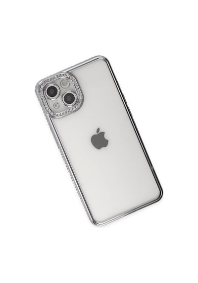 Apple Uyumlu iPhone 14 Kilif Koruma Lensli Tasli Dizayn Seffaf Kapak 561970938