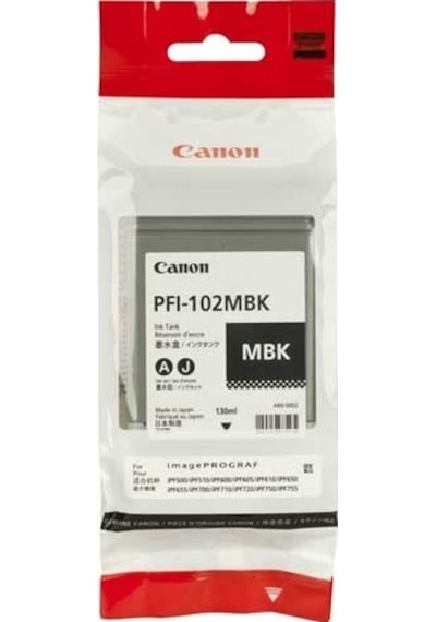 Tonersepeti Canon Pfı-102mbk Mat Siyah Kartuş