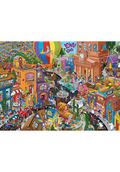 Ks World In A Hurry 200 Parça Puzzle