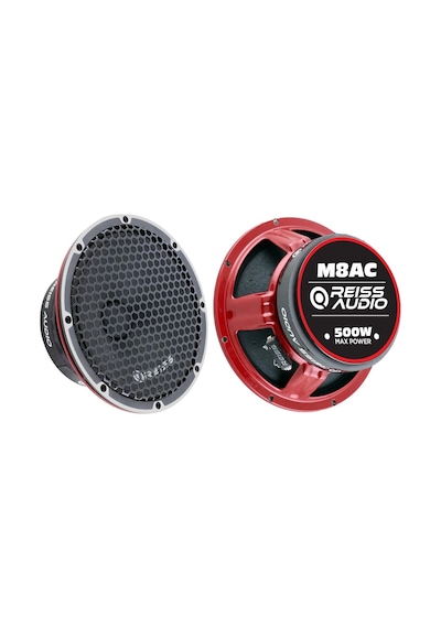 Reıss Audıo Rs-m8ac Oto Midrange 20cm 500 Watt 250 Rms Kapaklı 2 Adet