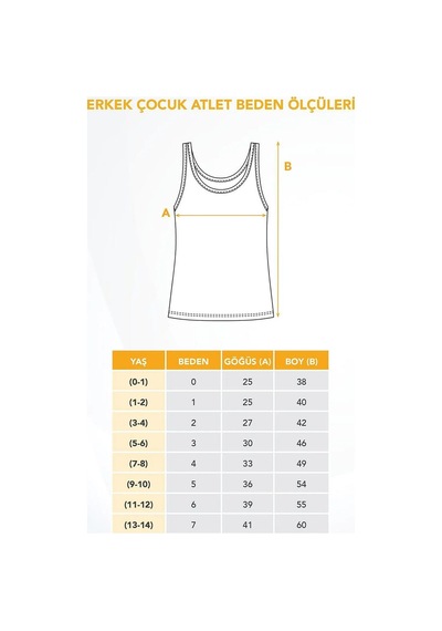 Hmd 609x6 Erkek Çocuk 6'lı Pamuklu Kalın Askılı Atlet-beyaz Beyaz