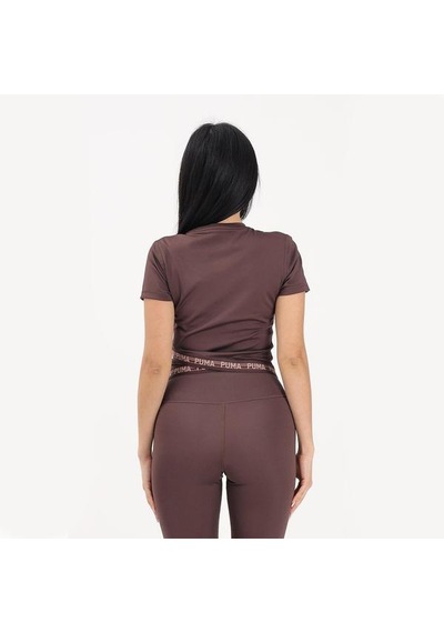Puma Strong Cross Back Kadın Kahverengi Tişört
