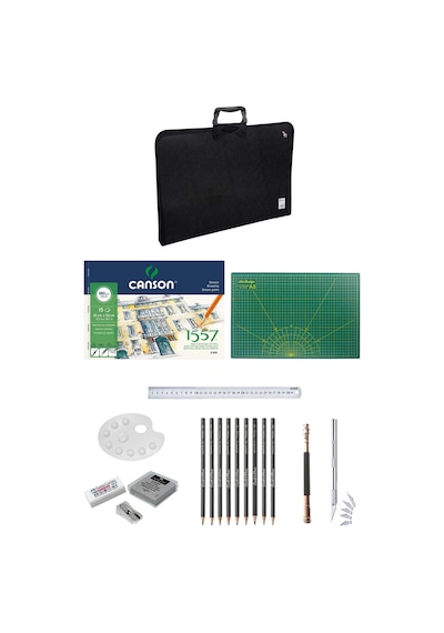 35x50 Proje Çantası Canson 35x50 cm Defter A3 Kesim Altlığı Conte
