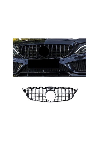 Mercedes C Serisi W205 Gtr Panjur 2015-2018 Arası Uyumlu Siyah