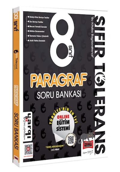 Yargı Ders Arkadaşım 8.sınıf Sıfır Tolerans Paragraf Soru Bankası