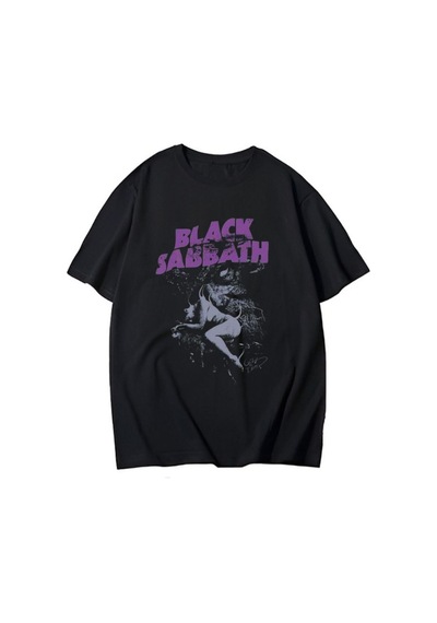 Startmore Siyah Unisex Oversize Dtf Baskılı Black
