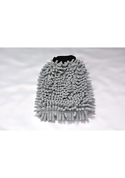 7050 Mikrofiber Şönil Oto Temizlik Ve Kurulama Eldiveni 16x24 Cm. Gri 256