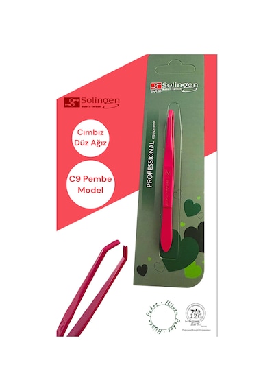 Solingen C9 Cımbız Pembe,düz Ağız,büyük Boy