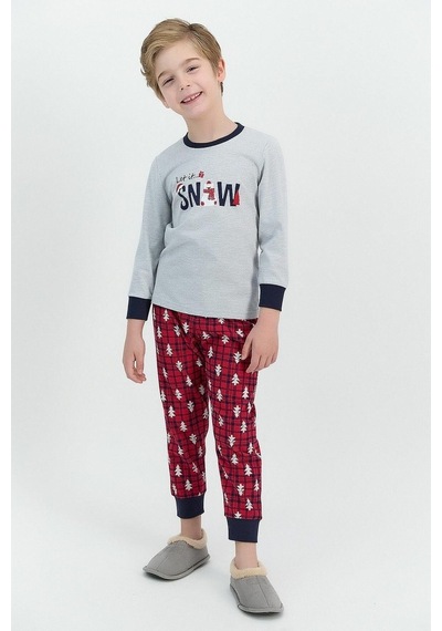 Rolypoly Roly Poly 2548 Let It Snow Grimelanj Erkek Çocuk Pijama Takımı