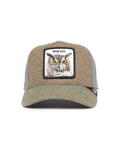 Goorin Bros. Moon Owl Baykuş Figürlü Şapka 101-1485 Yeşil - Gri