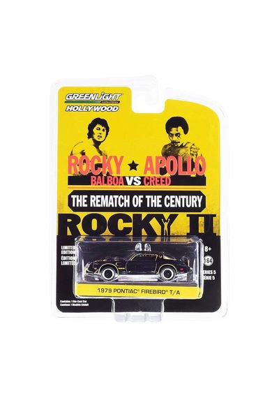 Greenlight Rocky Vs Apollo - Rocky II 1979 Pontiac Firebird 1 64