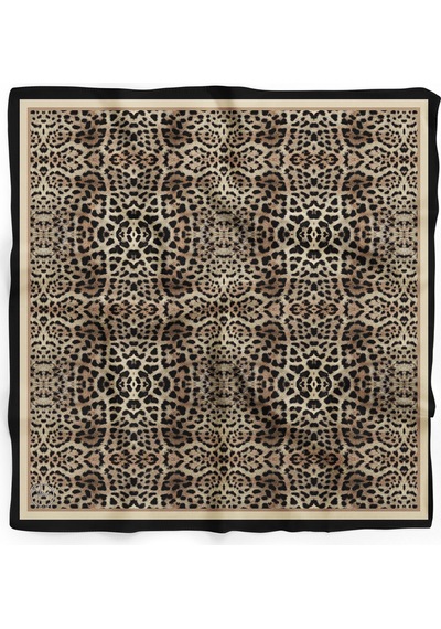 Leopar Desen Bandana/fular Çok Renkli