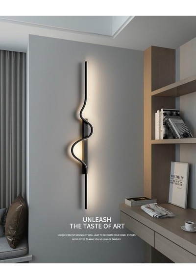 Aplik Duvar Modern 100 Cm - Worm Genel